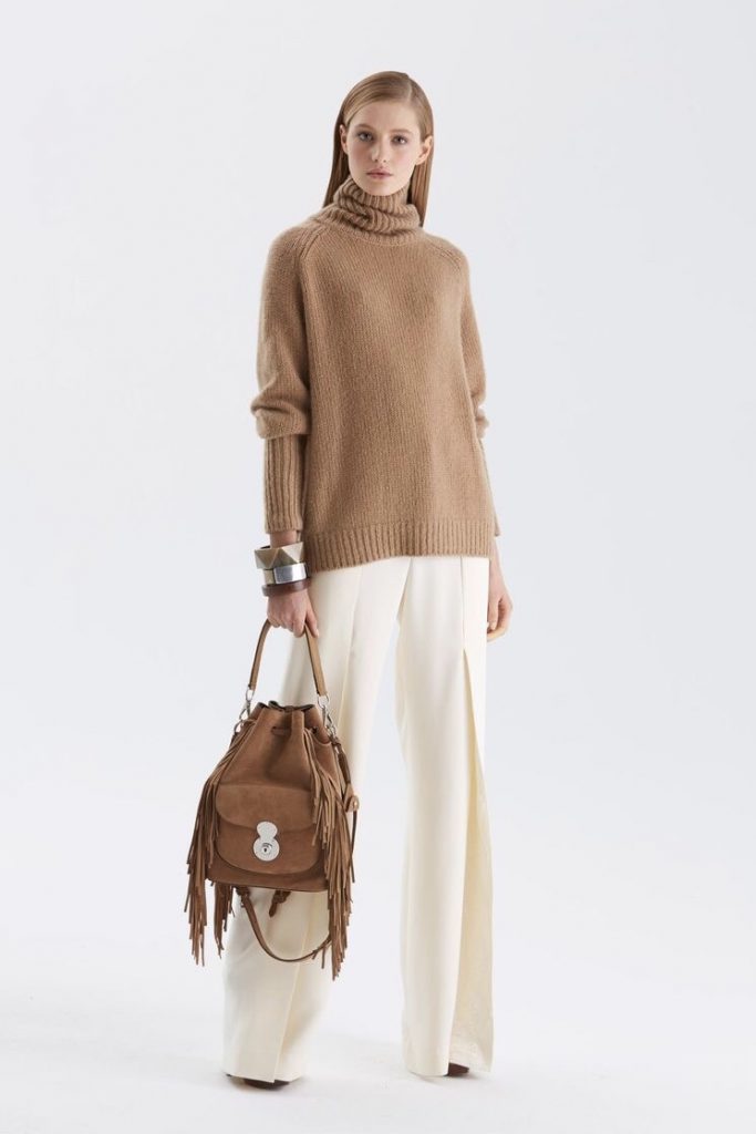 Winter workwear inspiration with warm sweater jumper