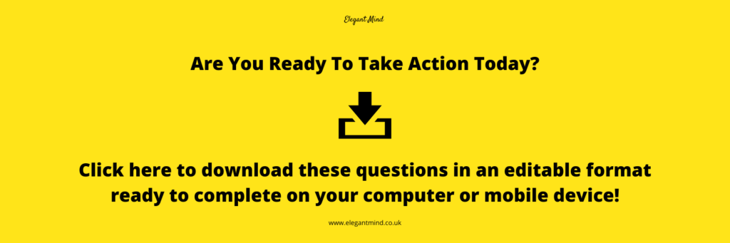 Download these career development questions to boost your career and growth