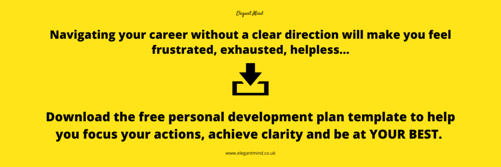 Free personal development plan to download